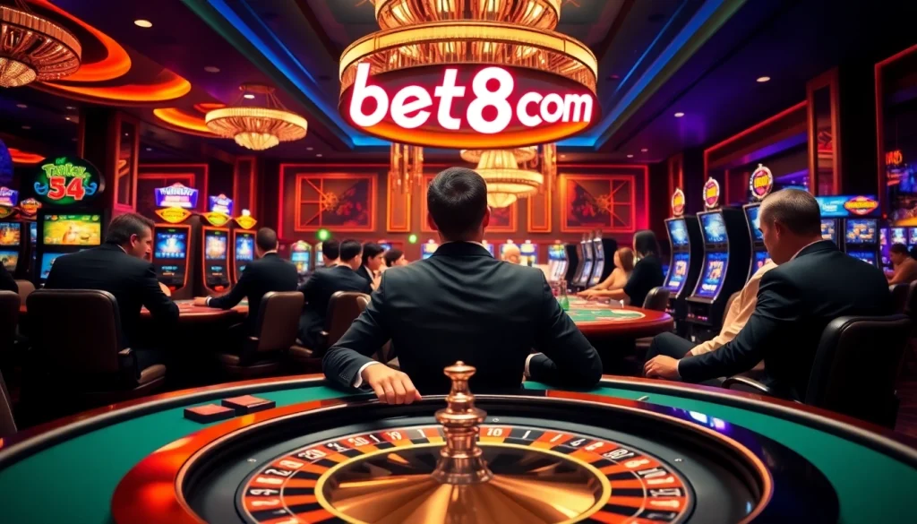 Experience high-stakes gaming at bet88 com with exciting poker action and vibrant casino ambiance.