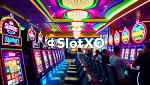 เล่นสล็อตออนไลน์ SlotXO ในคาสิโนที่เต็มไปด้วยสีสันและผู้เล่นตื่นเต้น
