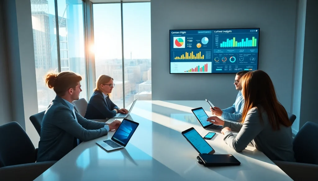 Analyze the Find competitor customer list in a collaborative business environment with data insights displayed.