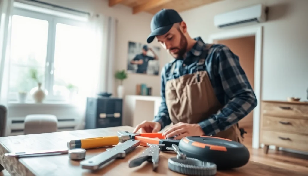 Expert performing heating repair lewisboro, showcasing a professional HVAC technician at work.