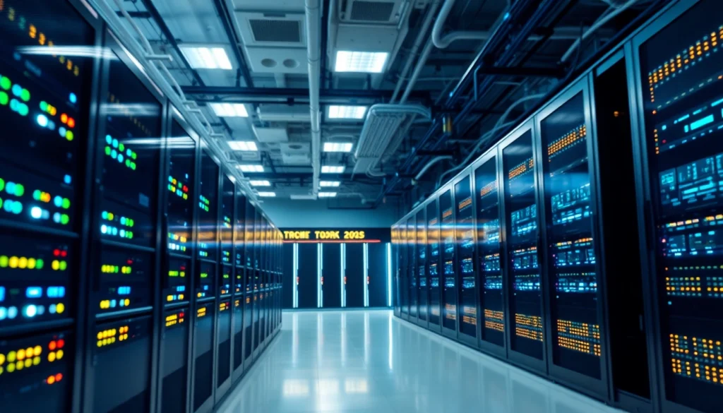 Showcase of high-performance servers at https://aminserve.com, emphasizing advanced hosting solutions.