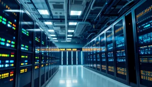 Showcase of high-performance servers at https://aminserve.com, emphasizing advanced hosting solutions.