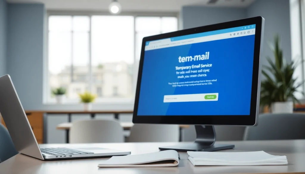 Manage your temp mail temporary email effectively with a modern email service interface.