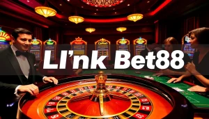 Experience the thrill of gambling with Link Bet88 at an elite casino atmosphere.