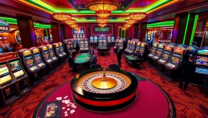 Experience winning moments at SOIBET’s luxurious gaming tables and vibrant slot machines.