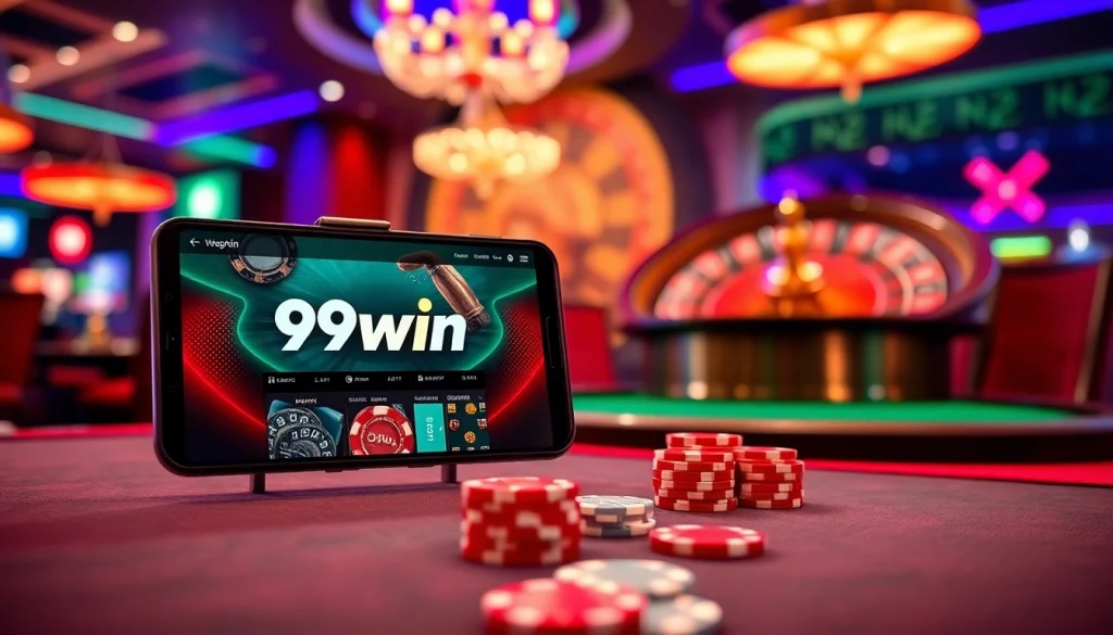 Engage with the 99win app for thrilling online gaming and live casino experiences.