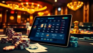 Experience thrilling live betting on luongsontv with a vibrant casino interface and dynamic gambling elements.