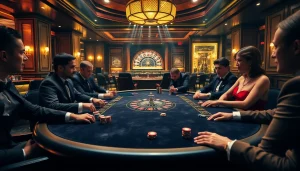 Experience excitement at https://99wincasino.com/ with a high-stakes poker game scene.