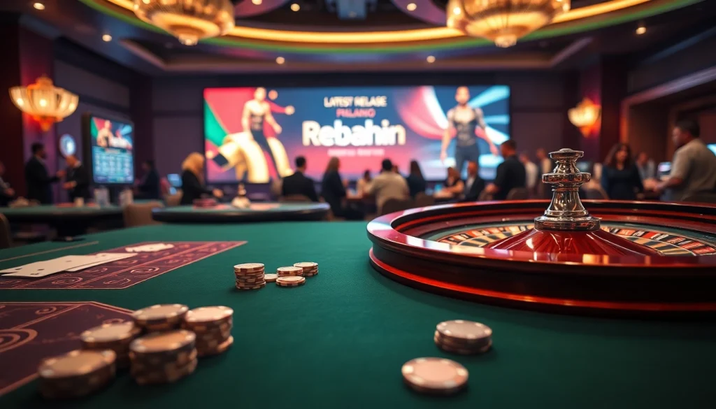Experience the thrill of gambling while watching the rebahin film in a lively casino setting.