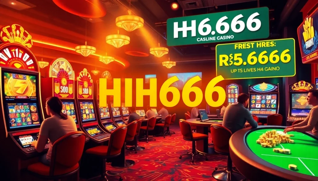 Experience the excitement of HH666, an online casino showcasing vibrant games and thrilling jackpots.