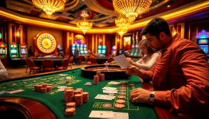 Experience excitement at the gaming table with https://xx88.day/ featuring cards, chips, and a lively atmosphere.