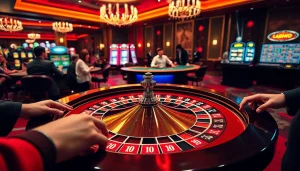 Players engaging in thrilling casino games featuring s666 đăng nhập access.