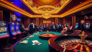 Experience the thrill of EK333 with exciting casino games and vibrant poker tables.