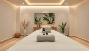 프리미엄 수원출장마사지 체험을 반영한 안락한 홈 마사지 장면