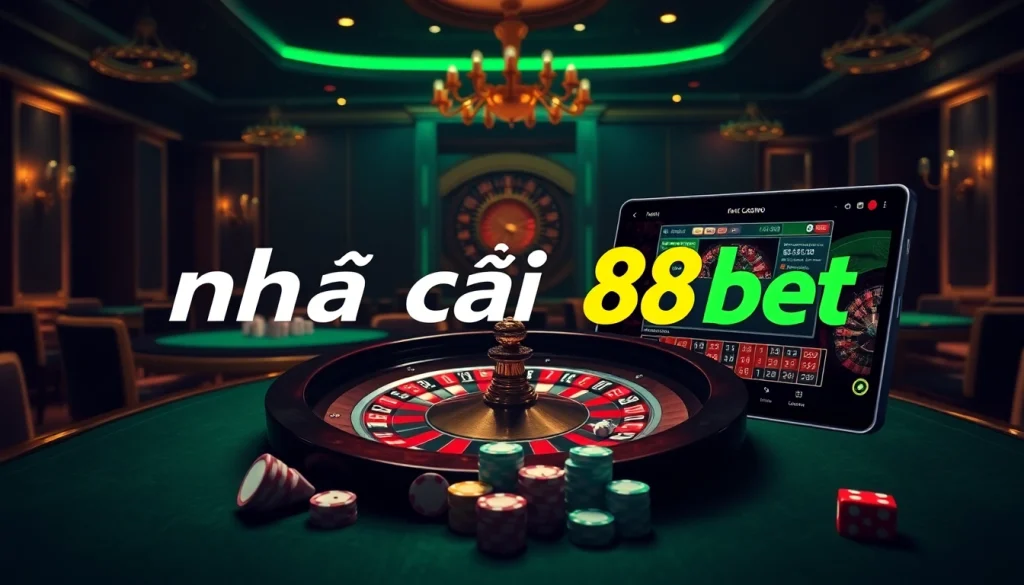 Experience thrilling gameplay at nhà cái 88bet with lively casino elements and professional atmosphere.