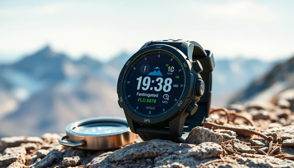 Engage with the Explorer GPS Smart Watch designed for outdoor adventures.