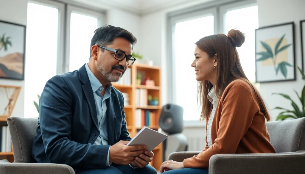 Engage with psychiatry in India professionals in a calming office environment.