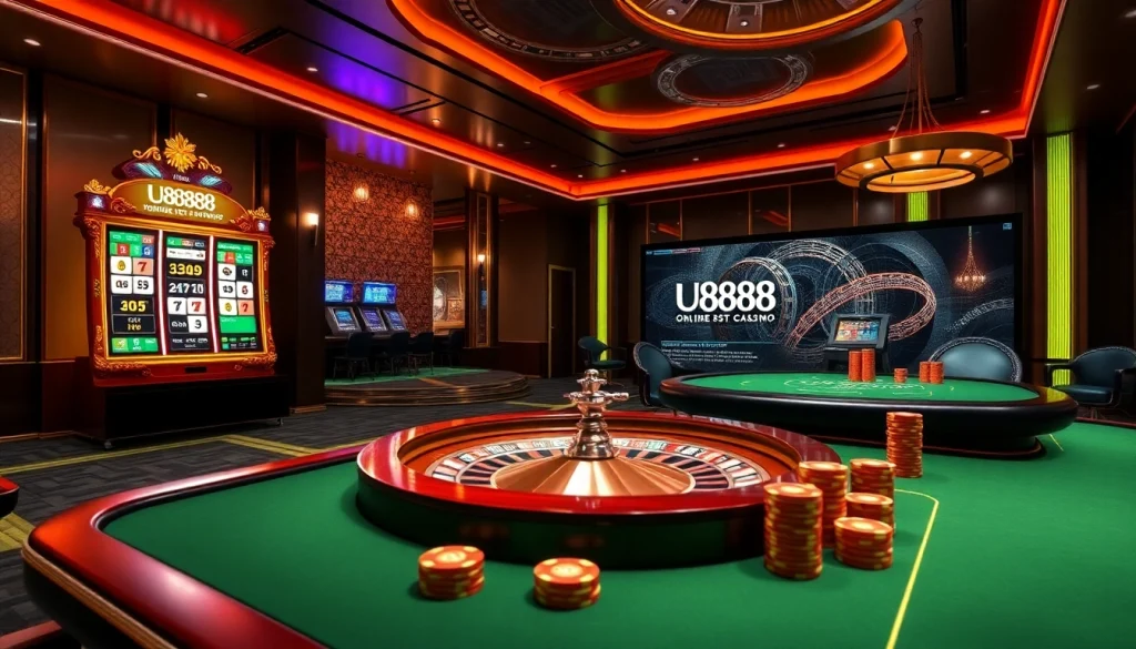 Join the excitement at U888 with vibrant slots and thrilling gaming tables.