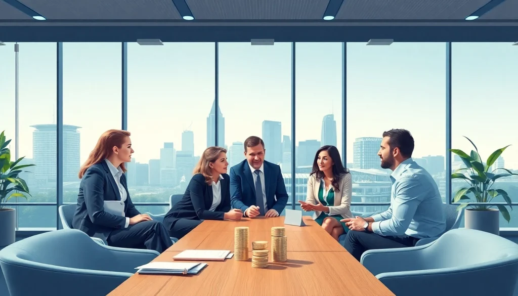 Enhance your understanding of luxembourg holding through a professional business meeting image.