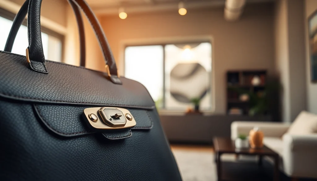 Handy Tasche abschließbar mit Sicherheitsverschluss vorstellen.