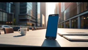 Użyj wspaniałych funkcji Samsung Galaxy w nowoczesnym otoczeniu.