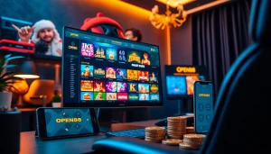 OPEN88 engaging online gaming experience with vibrant casino games and user-friendly interface.