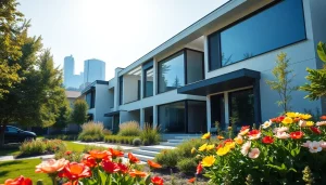 Explore Residential architectural services Boston through this modern home design amid Boston's vibrant skyline.