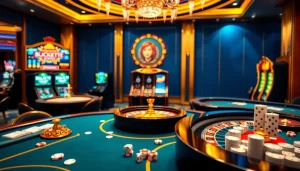 Vivez le frisson du casino en ligne avec des jeux vibrants et une ambiance virtuelle luxueuse.