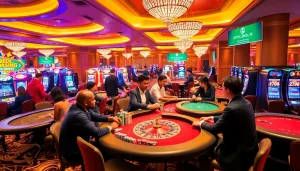 Experience thrilling gameplay and luxury at https://68vip.uk/ with engaging casino tables and vibrant atmosphere.