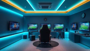 Secure gaming environment representing 슈어맨's reliable betting solutions with modern technology.