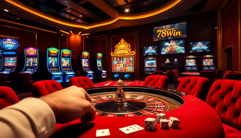 Win big at 78Win with excitement and luxury in an immersive online casino experience.