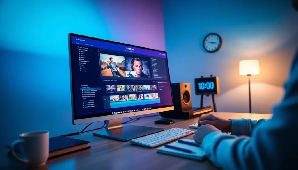 Enhancing video to prompt conversion in a modern workspace.