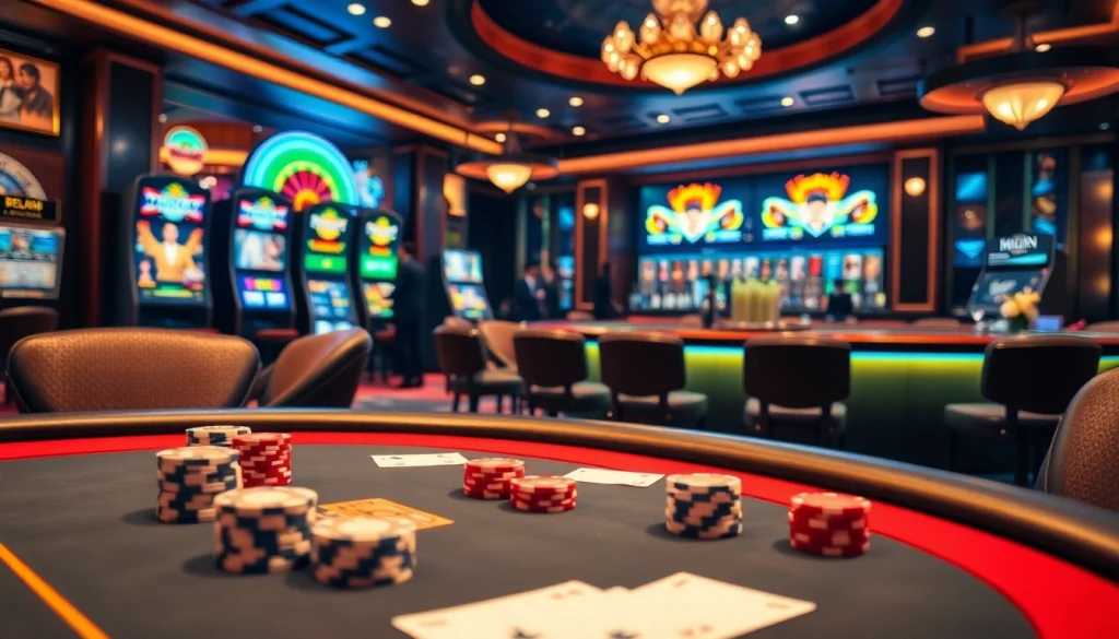 Vivez l'excitation dans un casino en ligne avec des retraits instantanés et une action de jeu dynamique.