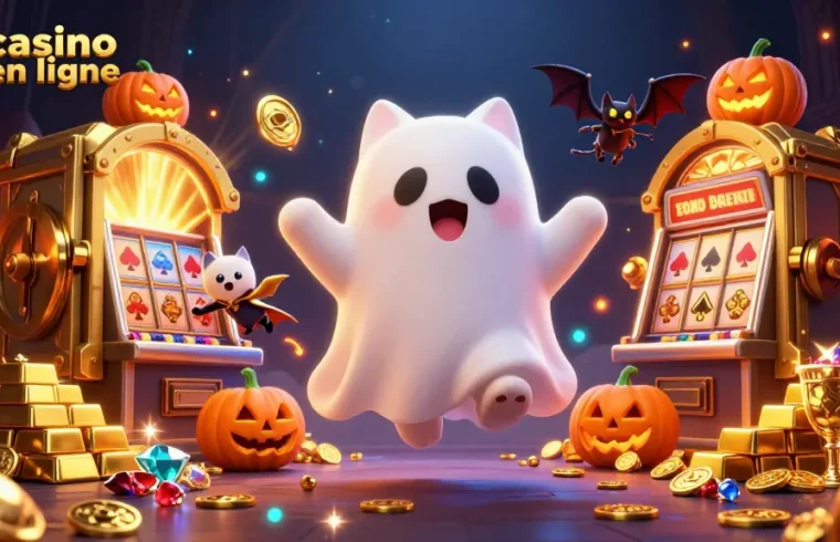 Gagnez avec le casino en ligne, explorez une scène magique remplie de jeux et de trésors.