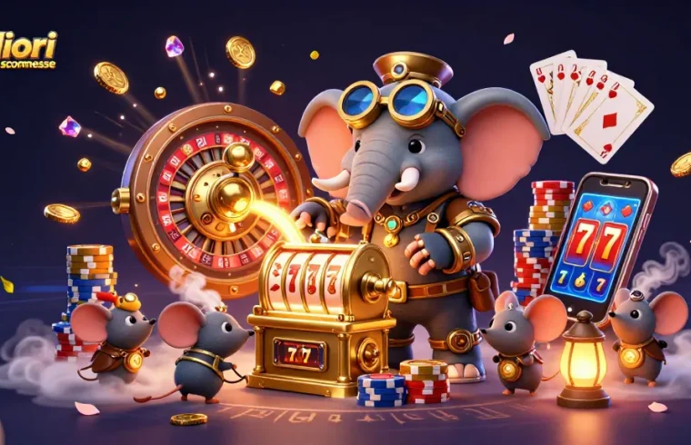 Gioca nei migliori siti scommesse con il divertente ingegnere steampunk e il suo mondo di giochi.
