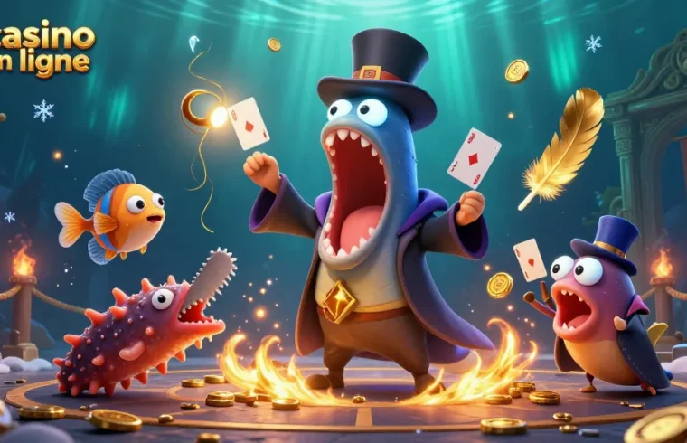 Des enjeux palpitants au casino en ligne avec des cartes et des personnages animés captivants.