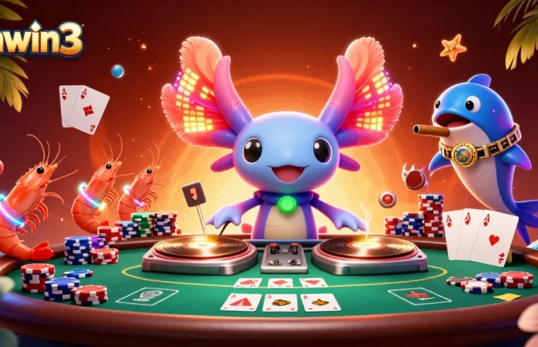 Experience thrilling gameplay with sunwin3 in an ultra-detailed vibrant casino scene.